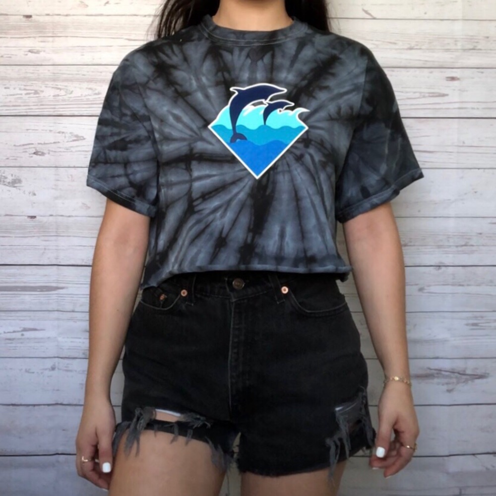 #PinkDolphin #Tiedye #Crop #Croptop